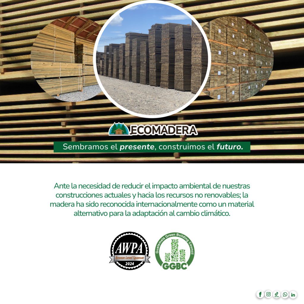 Madera impregnada para proyectos, madera de alta calidad que brinda durabilidad en tus proyectos